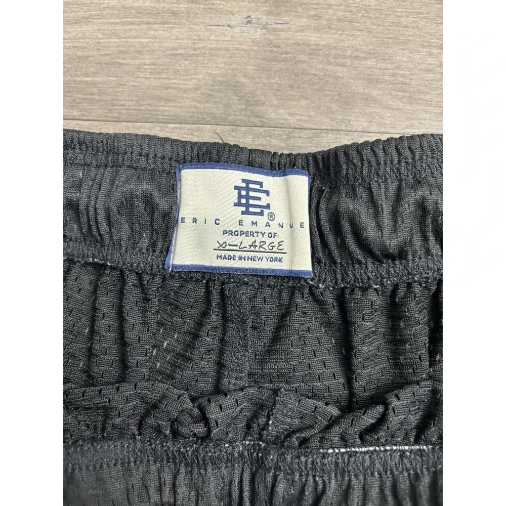 Eric Emmanuel Mesh Black Shorts size Xl